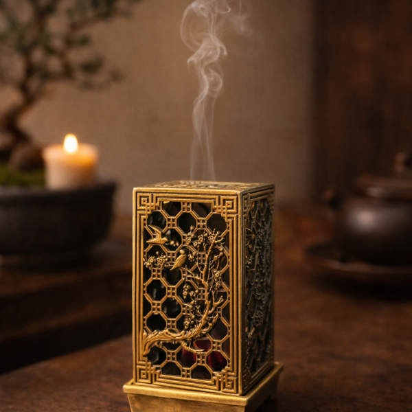 trụ xông trầm hợp kim cao cấp TRUXONG001